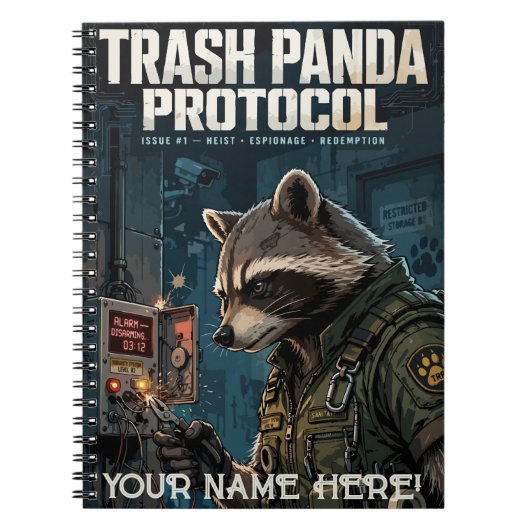 Trash Panda Protocol ノートブック (正面)