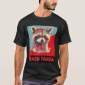 Trash Panda Raccoon Animal Baseball Tシャツ (正面)