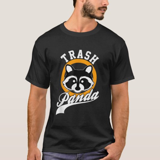 Trash Panda Raccoon Save The Trash Panda Tシャツ (正面)