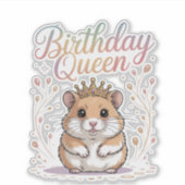 Trash Panda Squad Funny Raccoon Cute Meme Design シール (正面)