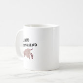 Trashed Boyfriend, Funny Trashed Panda Couples Pre コーヒーマグカップ (正面左)