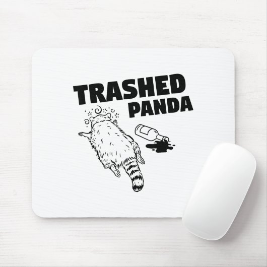 Trashed Panda  マウスパッド (マウス)