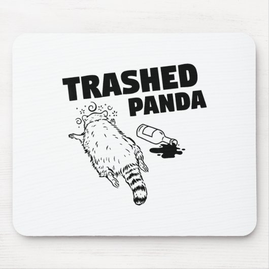 Trashed Panda  マウスパッド (正面)