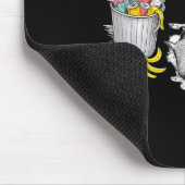 Trashed Panda Drunk Racoon Party Animal Meme Funny マウスパッド (コーナー)