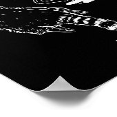 Trashed Panda Drunken Raccoon Funny Meme  ポスター (角)