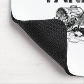 Trashed Panda Funny Drunk Racoon Gets Drunk Meme F マウスパッド (コーナー)