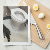 TRASHED PANDA KITCHEN TOWEL キッチンタオル (四つ折り)