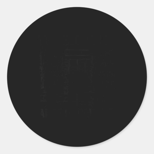 Trashed Panda Liquore Funny Hangover Crazy Drunk R ラウンドシール (正面)