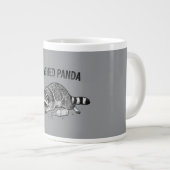 Trashed Panda Mug ジャンボコーヒーマグカップ (正面右)