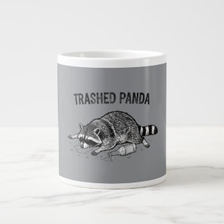 Trashed Panda Mug ジャンボコーヒーマグカップ