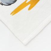 Trashed Panda New Year 2026 Funny Drunk Raccoon  フリースブランケット (角)