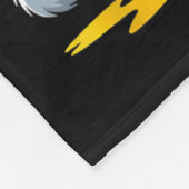 Trashed Panda New Year 2026 Funny Raccoon Design フリースブランケット (角)