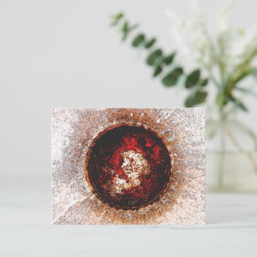 「Trashed Sun」 – はがき (スタンド正面)