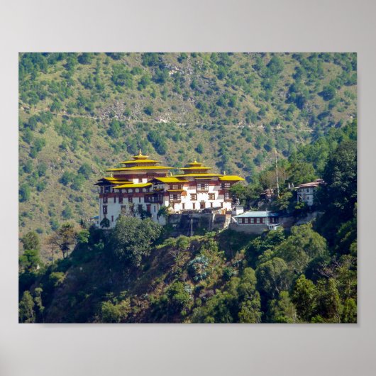 Trashigang Dzong - 東ブタン ポスター (正面)