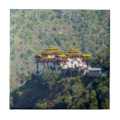Trashigang Dzong – 東ブータン、ヒアマラヤ、アジア タイル (正面)