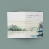 Trauerkarte "Zuhause" 案内状