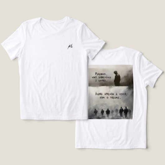 Trauma (Modelo II) トライブレンドＴシャツ (デザイン正面&裏面)