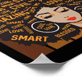 Trauma Recovery Coach Powerful Black History Month ポスター (角)