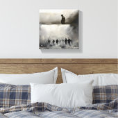 Trauma (Sem Frase) キャンバスプリント (インサイチュ (寝室))