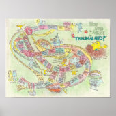 Traumaland Poster Matte 16X20  ポスター (正面)