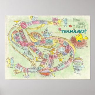 Traumaland Poster Matte 16X20  ポスター