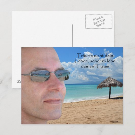 TRÄUME LEBEN ポストカード (正面/裏面)