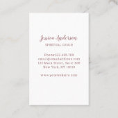 Traumfänger 名刺 (裏面)