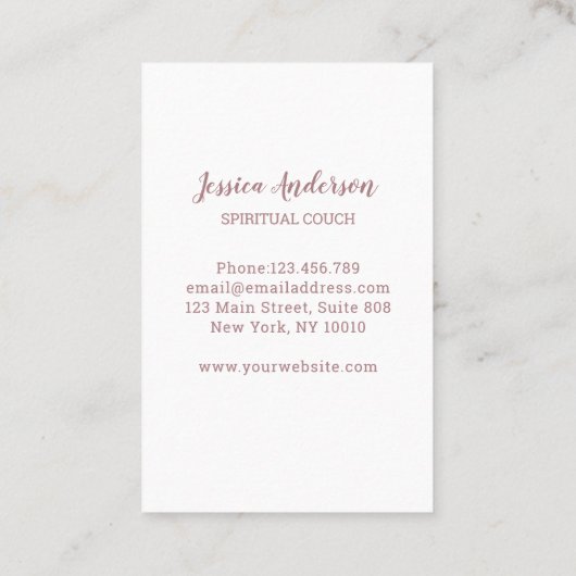 Traumfänger 名刺 (裏面)