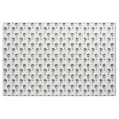 Traumfänger Husky Medaillon mit Adlerfedern ファブリック (ファットクウォーター)