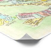 Traumland Poster Sem-Gloss 16x20 ポスター (角)