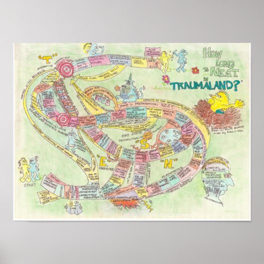 Traumland Poster Sem-Gloss 16x20 ポスター (正面)