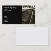 Traval代理店 名刺 (正面/裏面)