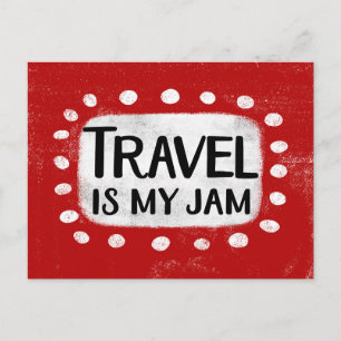 TravelはMy Jamはがき ポストカード