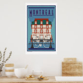 TRAVEL – カナダ – モントリオール ポスター (キッチン)