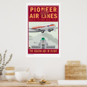 TRAVEL – パイオニアエアライン ポスター (キッチン)