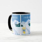 Travel Adventure Colorado：ロッキー山脈 マグカップ (正面左)