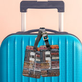 Travel Adventures, Vintage Suitcases ラゲッジタグ