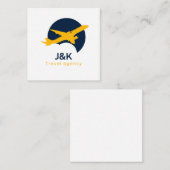 Travel Agency スクエア名刺 (正面/裏面)
