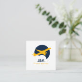 Travel Agency スクエア名刺 (スタンド正面)