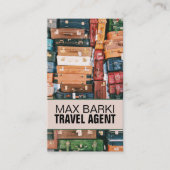 Travel Agency Agent Business Card 名刺 (正面)