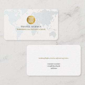 Travel Agency Company Logo 名刺
