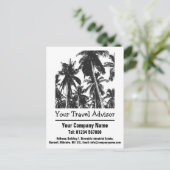 Travel Agentのデザインをカスタマイズ ポストカード (スタンド正面)