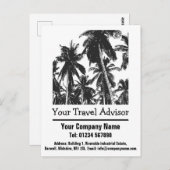 Travel Agentのデザインをカスタマイズ ポストカード (正面/裏面)