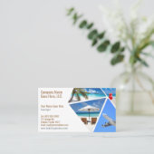 Travel Agentの名刺テンプレート 名刺 (スタンド正面)