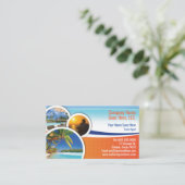 Travel Agentの名刺テンプレート 名刺 (スタンド正面)