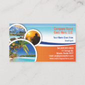 Travel Agentの名刺テンプレート 名刺 (正面)