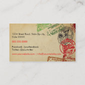 Travel Agent 名刺 (裏面)