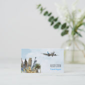 Travel Agent 名刺 (スタンド正面)