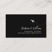 Travel Agent Black and White コーリングカード (正面)