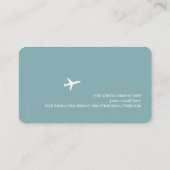 Travel Agent grayish blue コーリングカード (裏面)